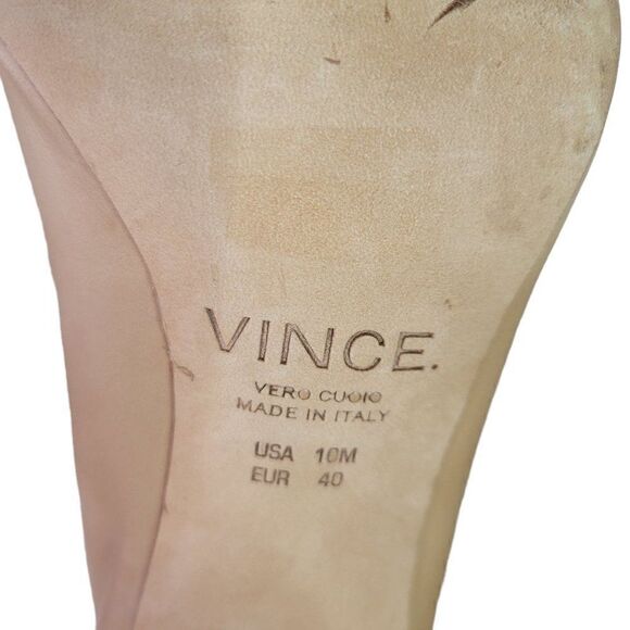Vince Tan Open Toe Ankle Booties (Size 10M) - Picture 5 of 12